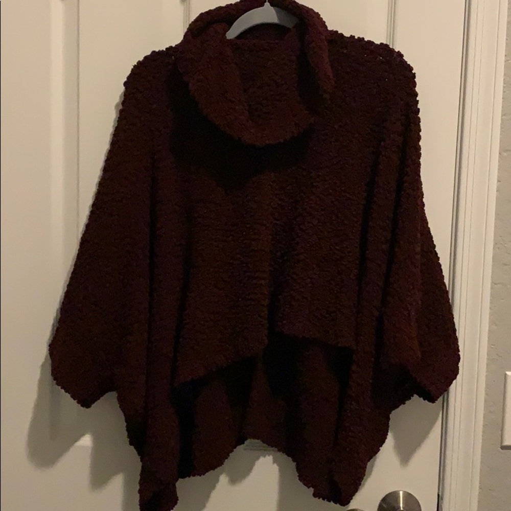 Fleece Poncho